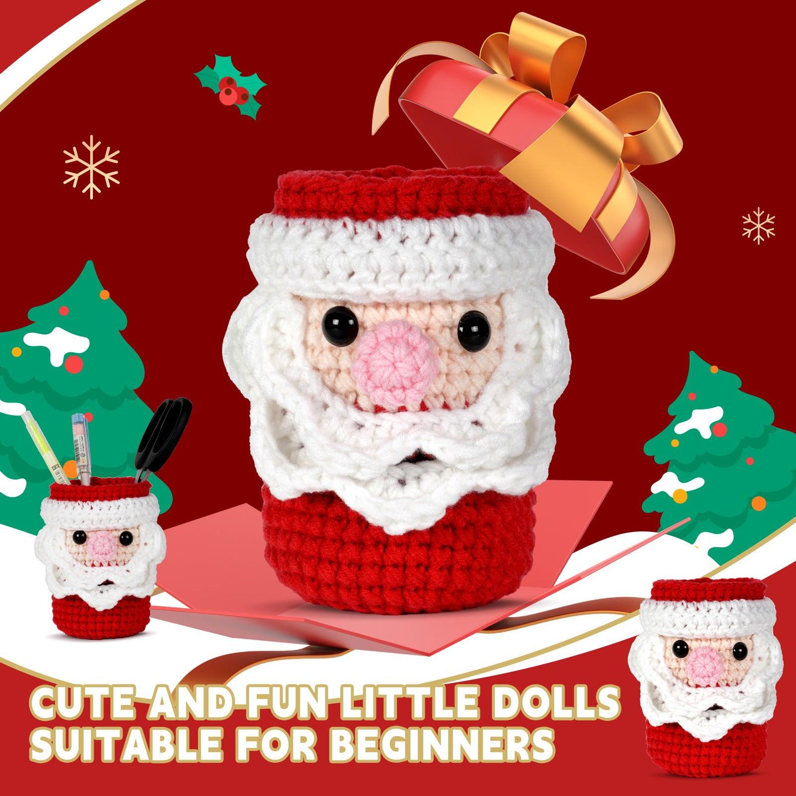 Beginners Crochet Kit-Santa Claus - Dynamic Frog