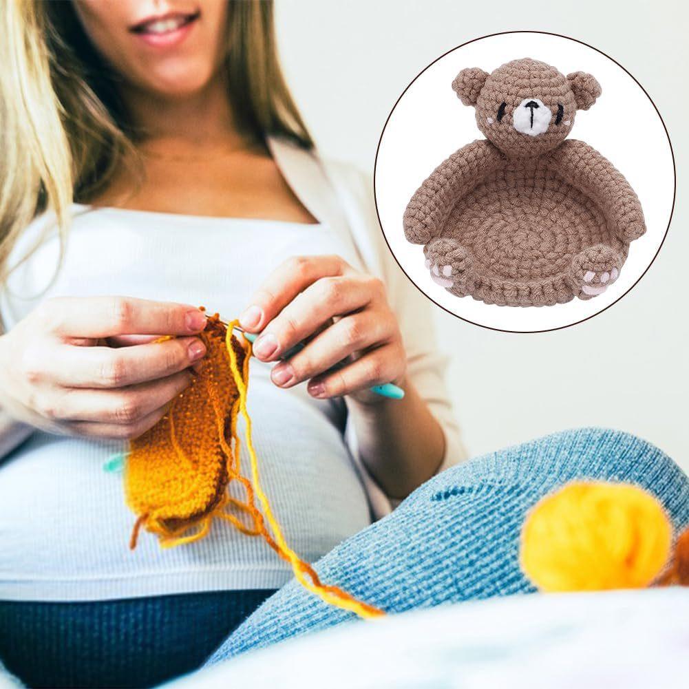 crochet starter kit -Bear coaster - Dynamic Frog