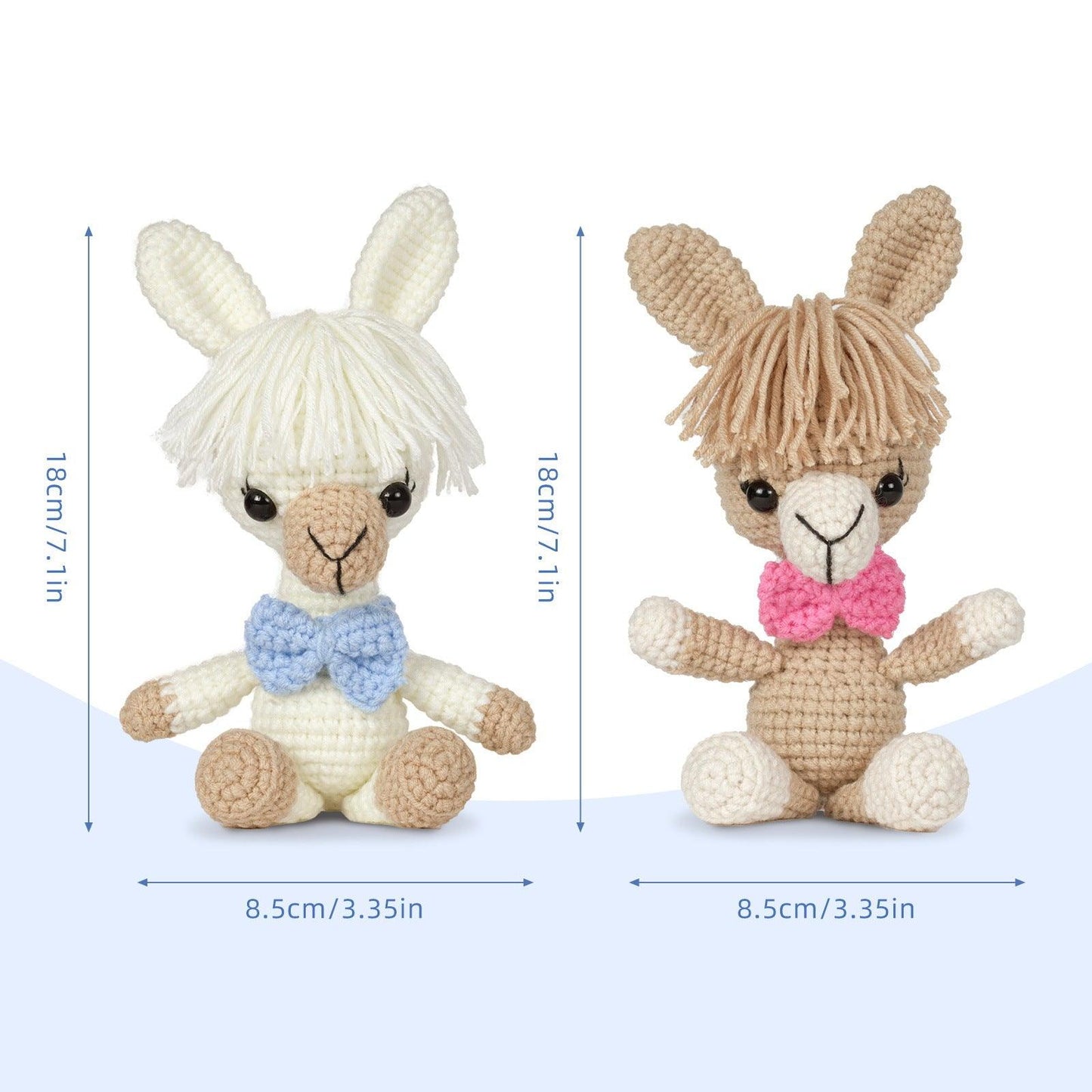 Alpaca Crochet Kit for Beginners – Get Hooked on This Adorable Fluff!" 🦙🧶 - Dynamic Frog