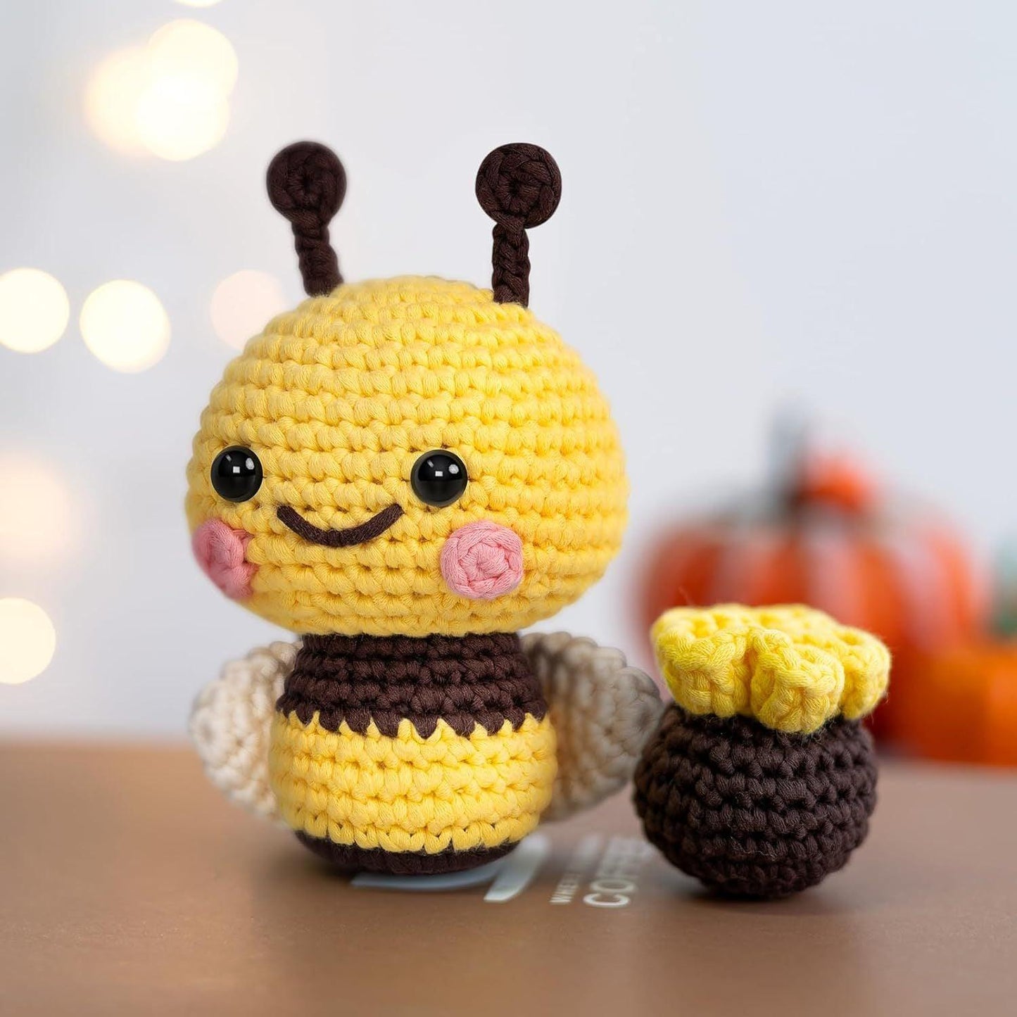 Yellow Bee Crochet Kit for Beginners – Buzz Your Way to Adorable Crafting!🐝🧶 - Dynamic Frog