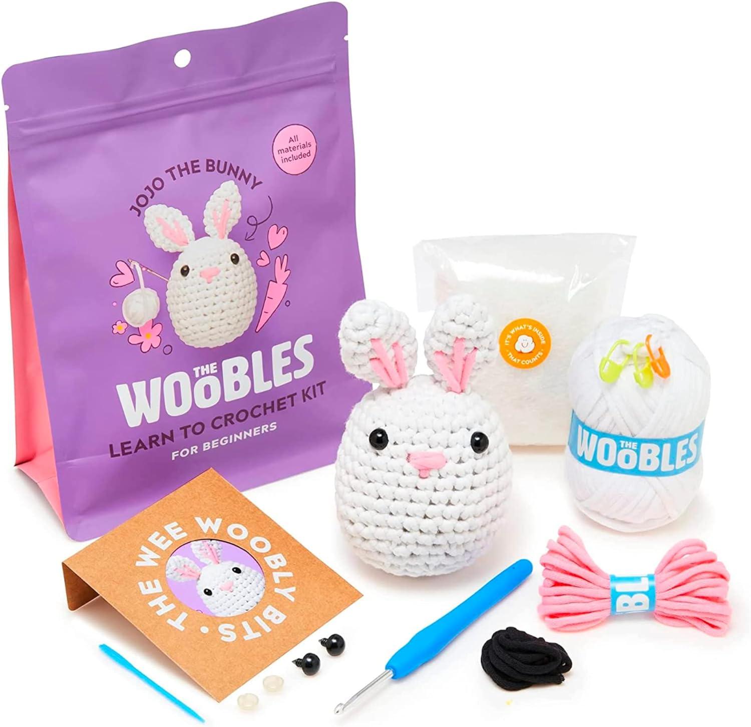 White Rabbit Crochet Kit for Beginners – Hop Into Crafting with Cuteness 🐇🧶 - Dynamic Frog