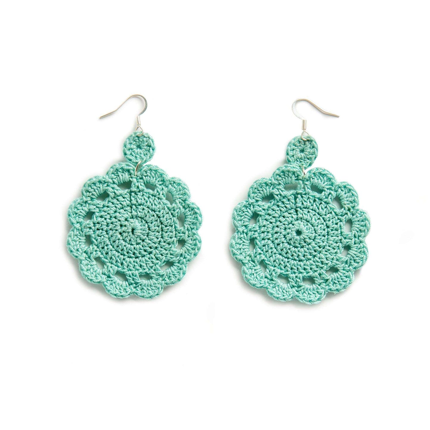 Aunt Lydia's Petal Pop Crochet Earrings