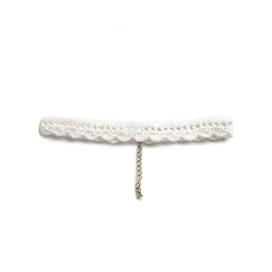 Aunt Lydia's Scalloped Crochet Choker