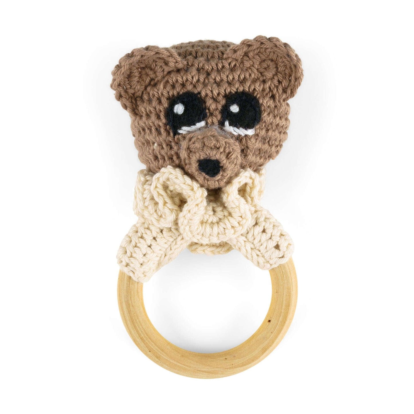 Aunt Crochet Lydia's Bunny & Bear Teething Rings