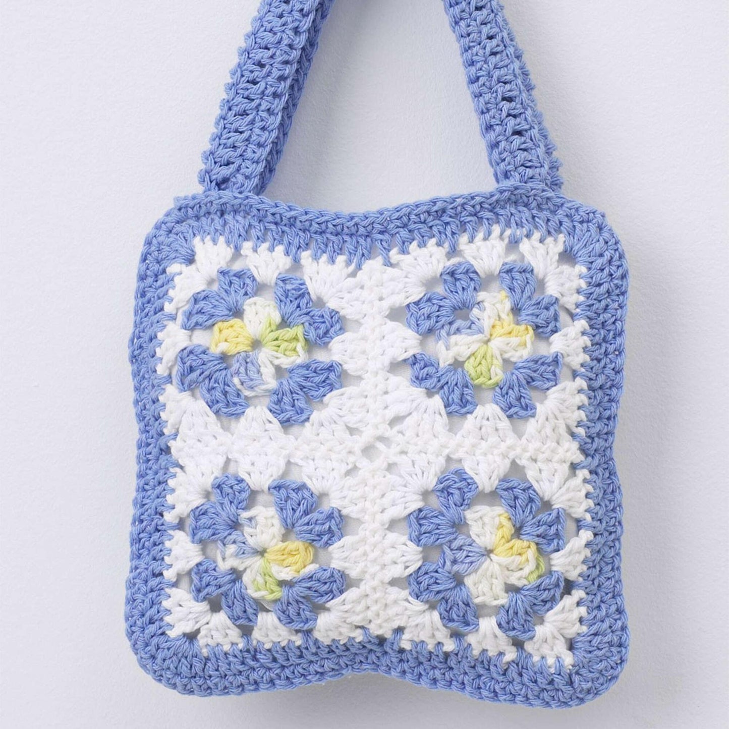 Bernat Crochet Granny Square Bag