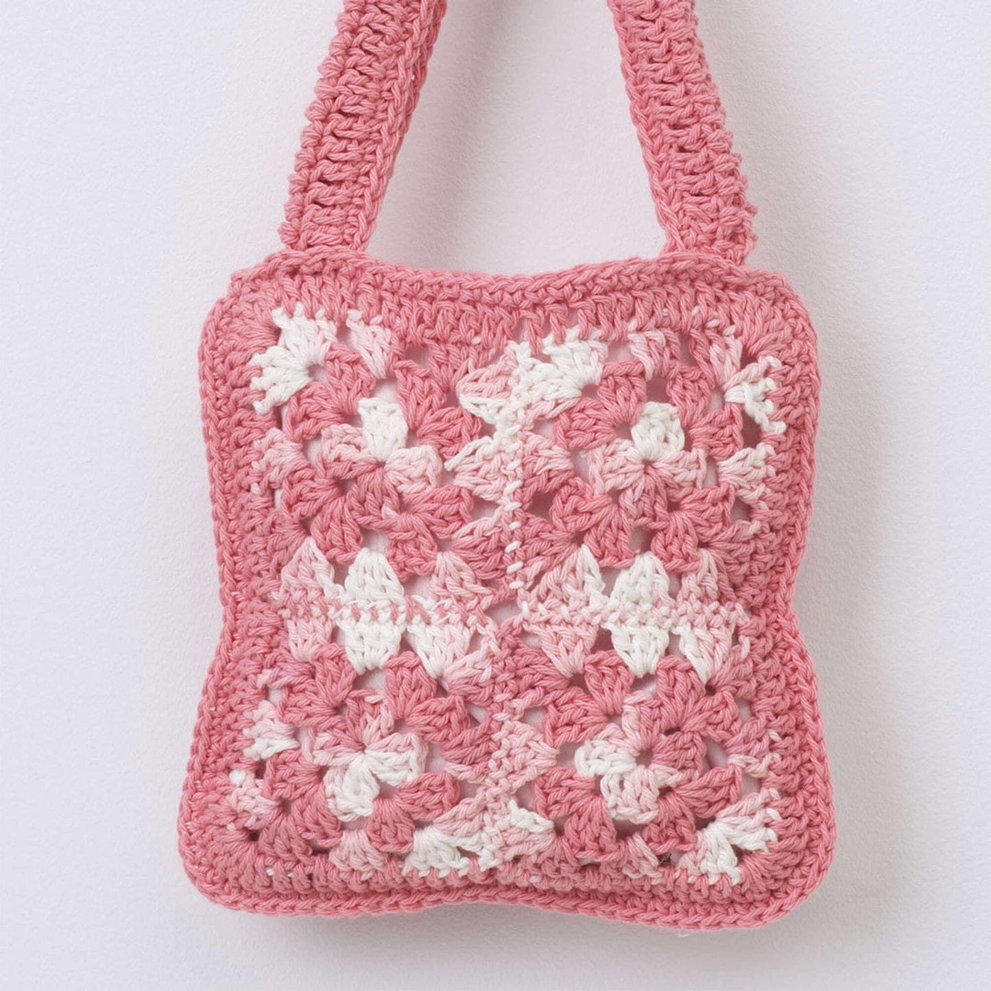 Bernat Crochet Granny Square Bag