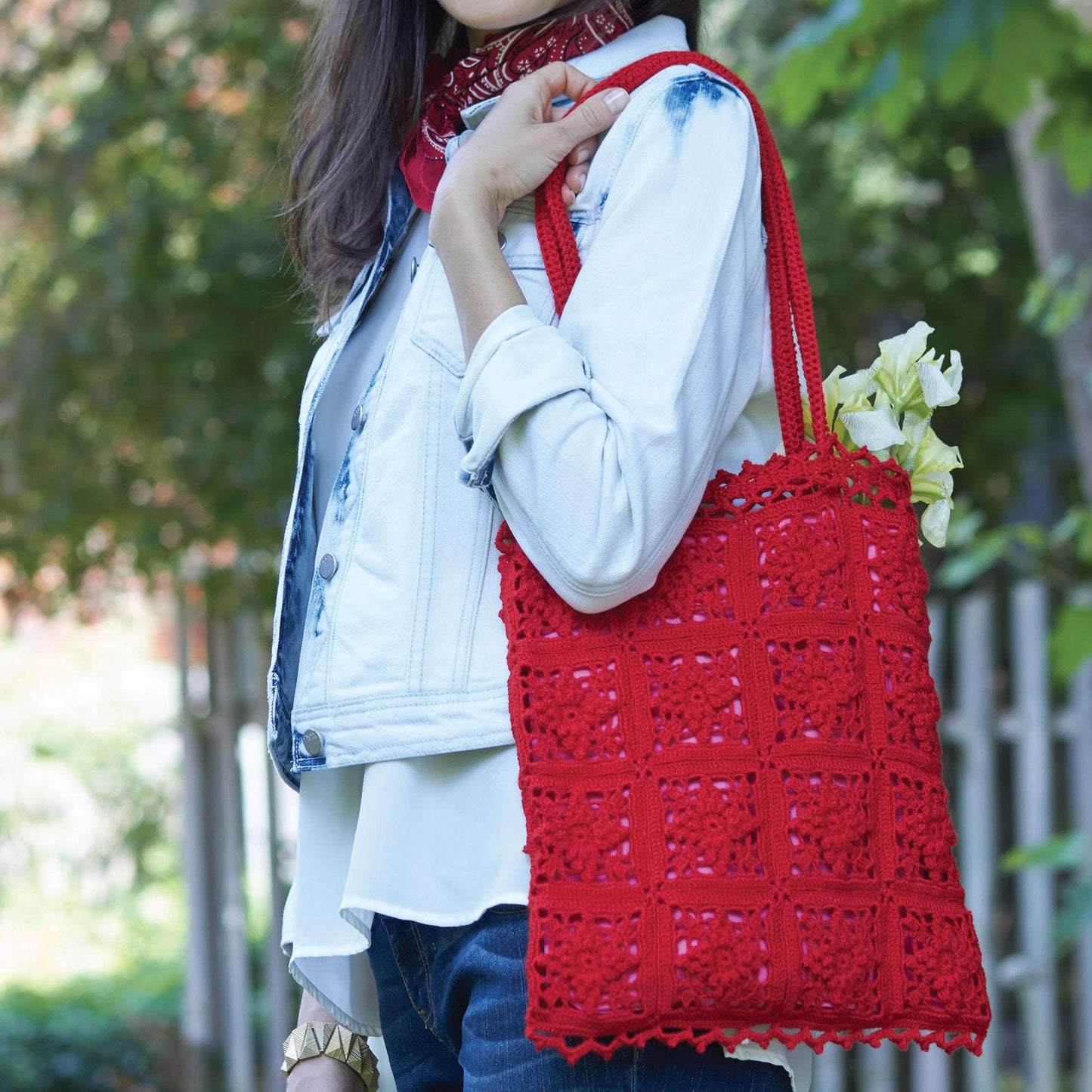 Bernat Crochet Vintage Lace Bag