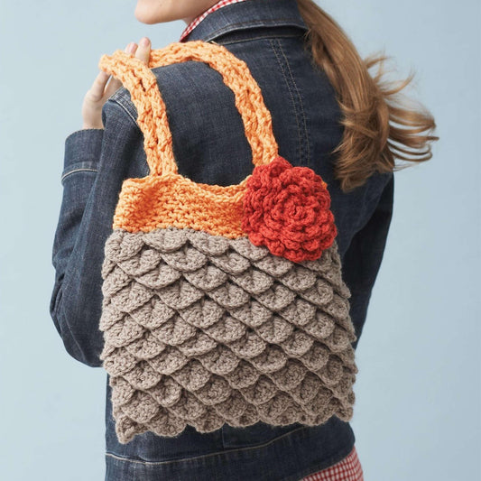 Bernat Crochet Mermaid Tears Purse