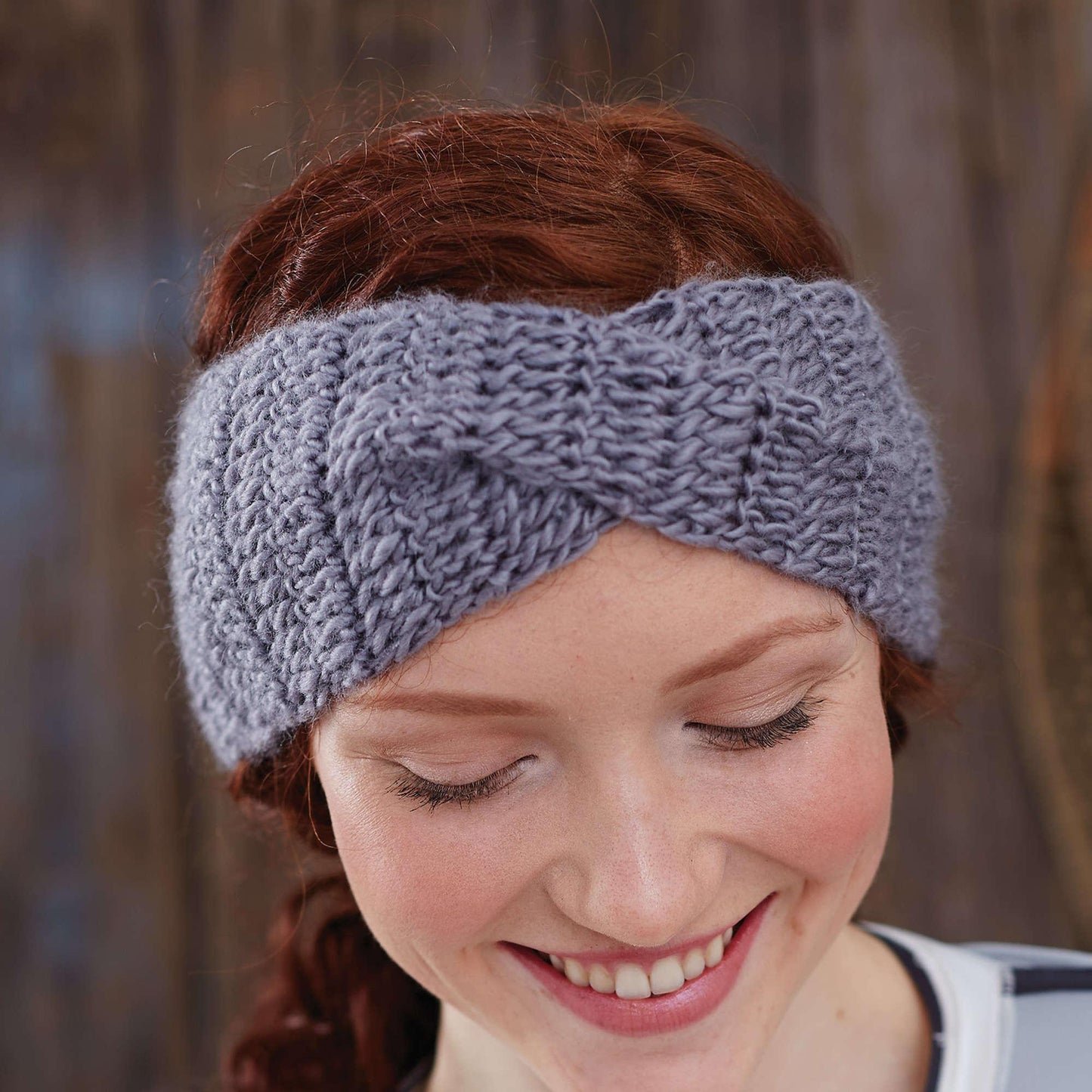 Bernat Crochet Twisted Step-Sister Headband