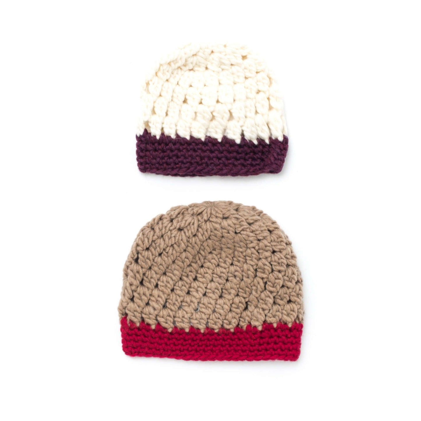 Bernat Crochet Cute As Clusters Hats