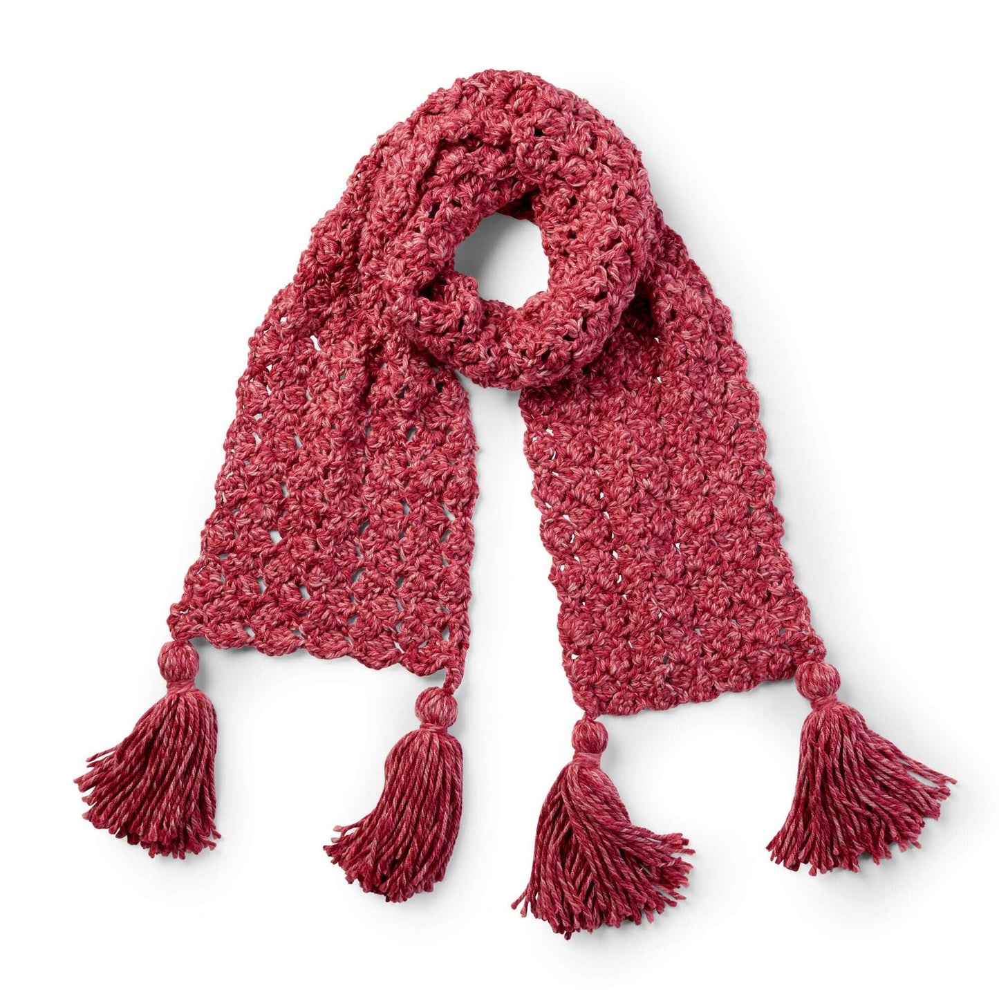 Bernat Pump Up The Volume Crochet Scarf