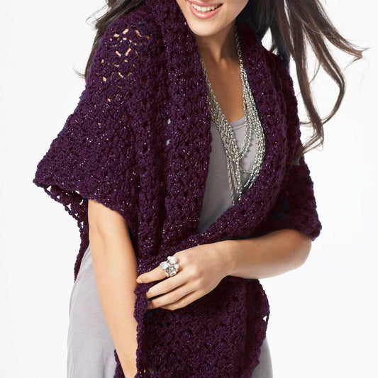 Bernat Crochet Starlette Shawl