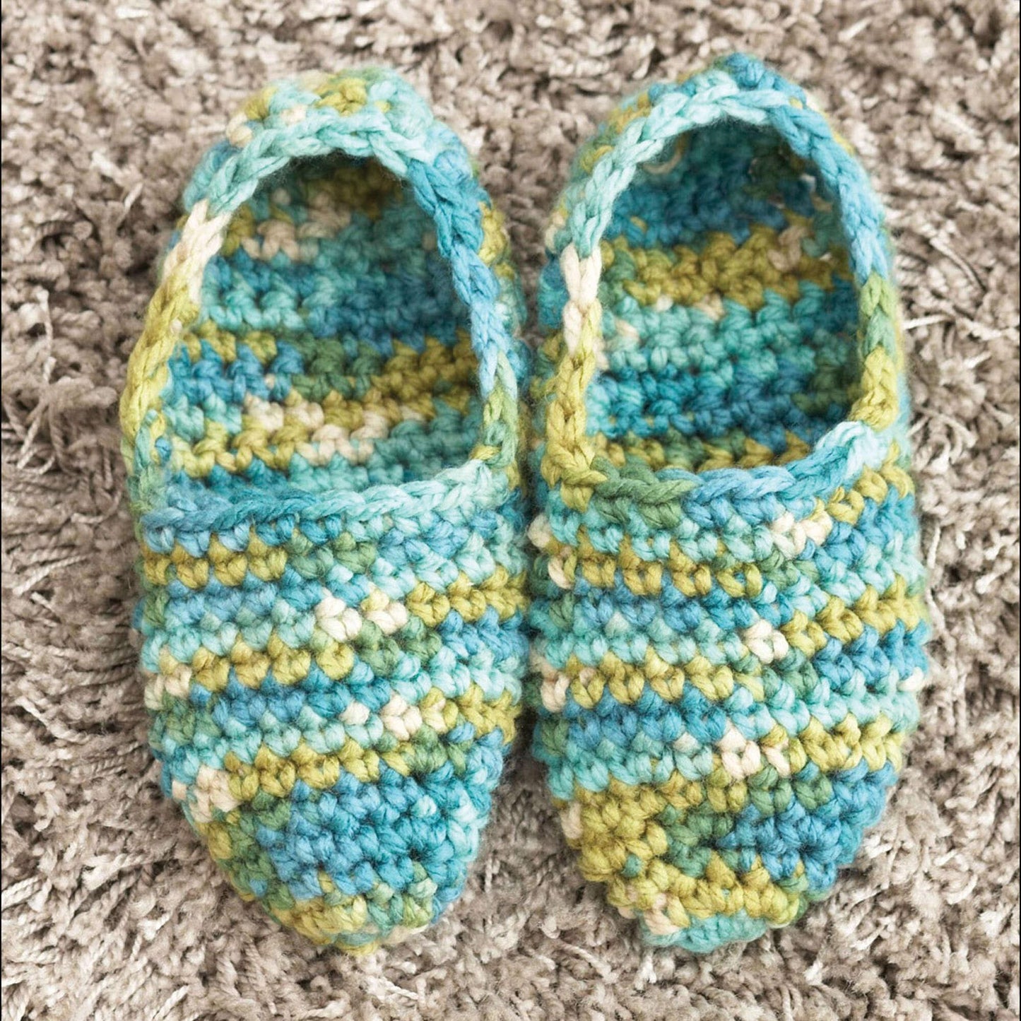 Bernat Crochet Quickie Slippers