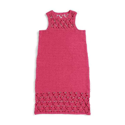 Bernat Crochet Lace Trim Tank Dress