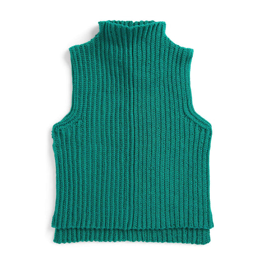 Bernat Fab Ribbed Crochet Vest