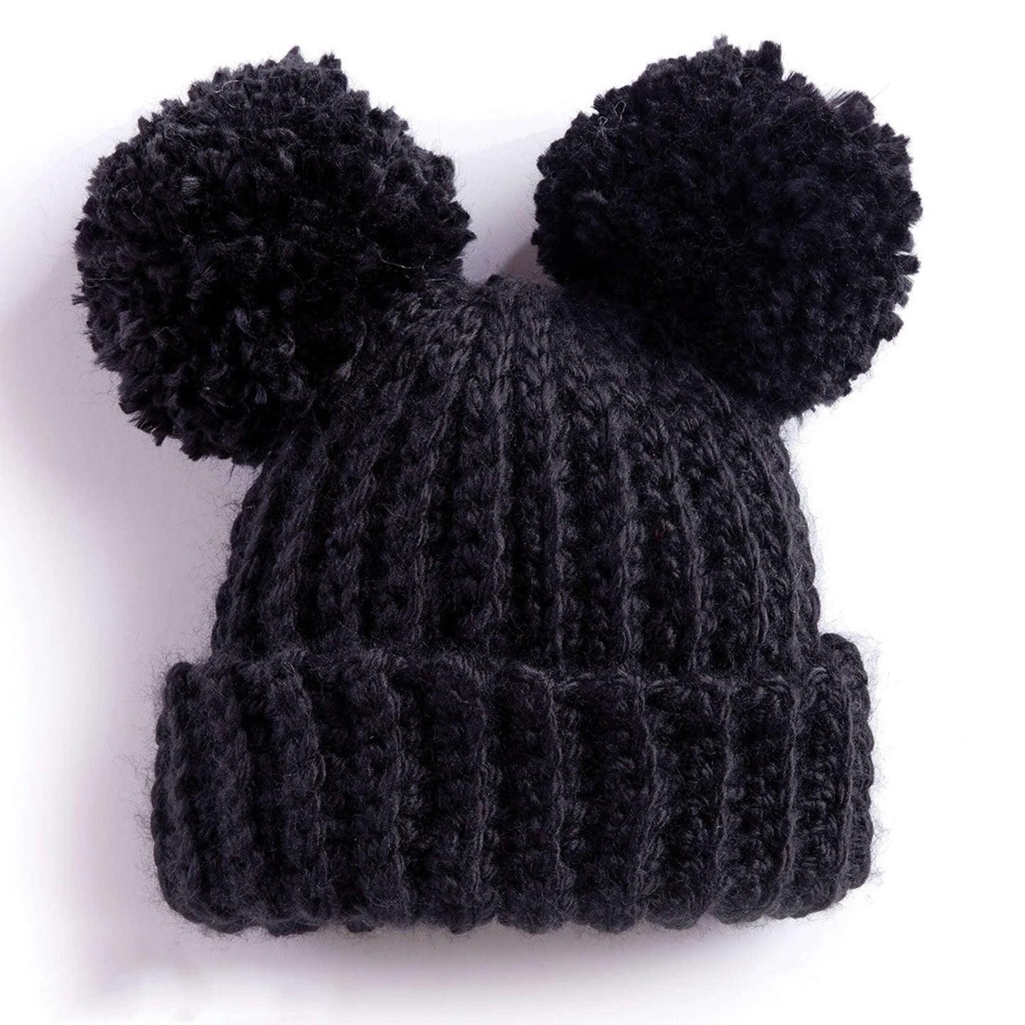 Bernat Adorable Pompom Crochet Hat - Dynamic Frog