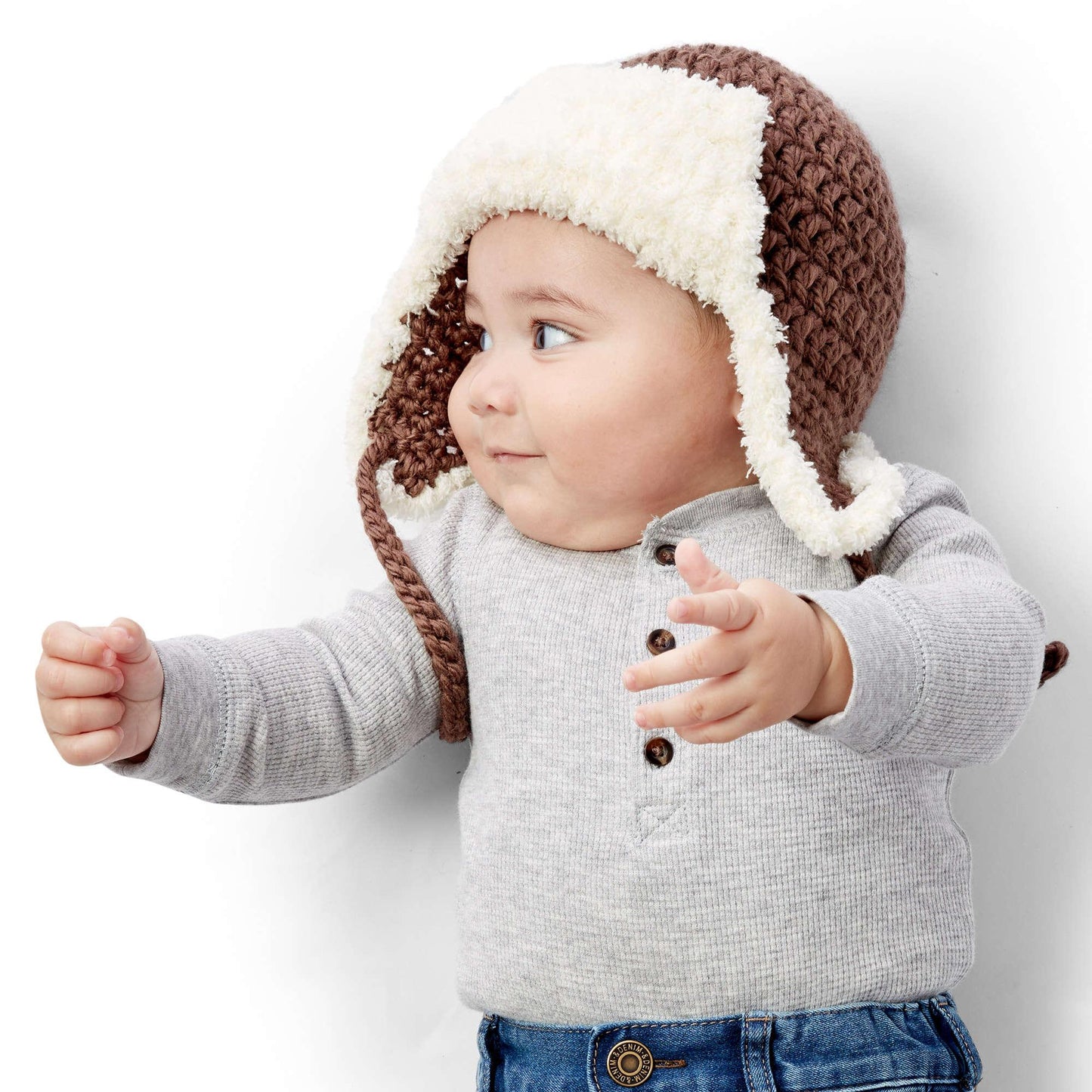 Bernat Crochet Little Trapper Hat