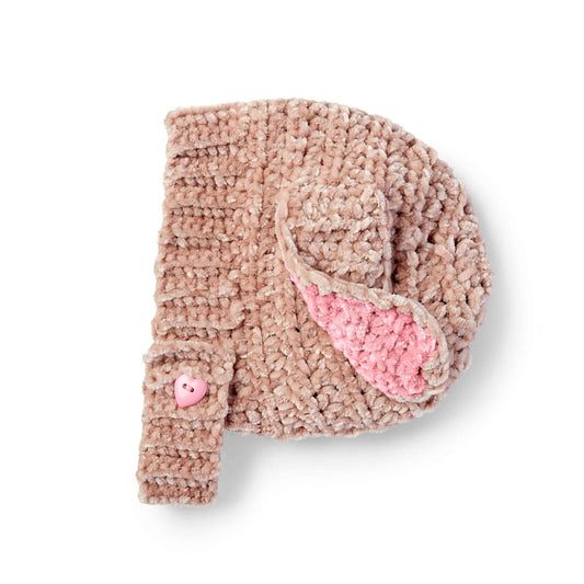 Bernat Crochet Velveteen Rabbit Hat