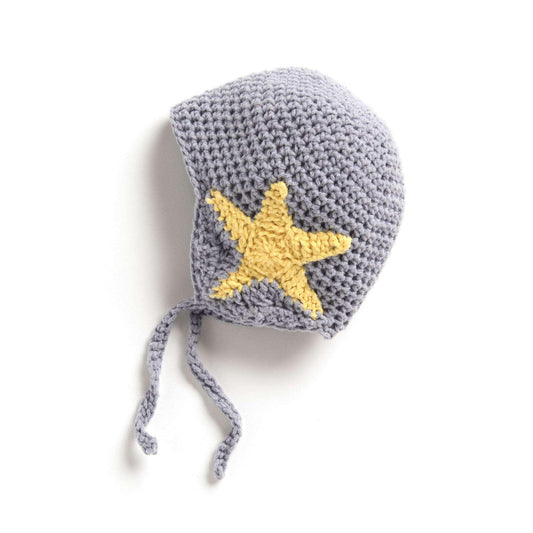 Bernat Crochet Star Baby Earflap Hat