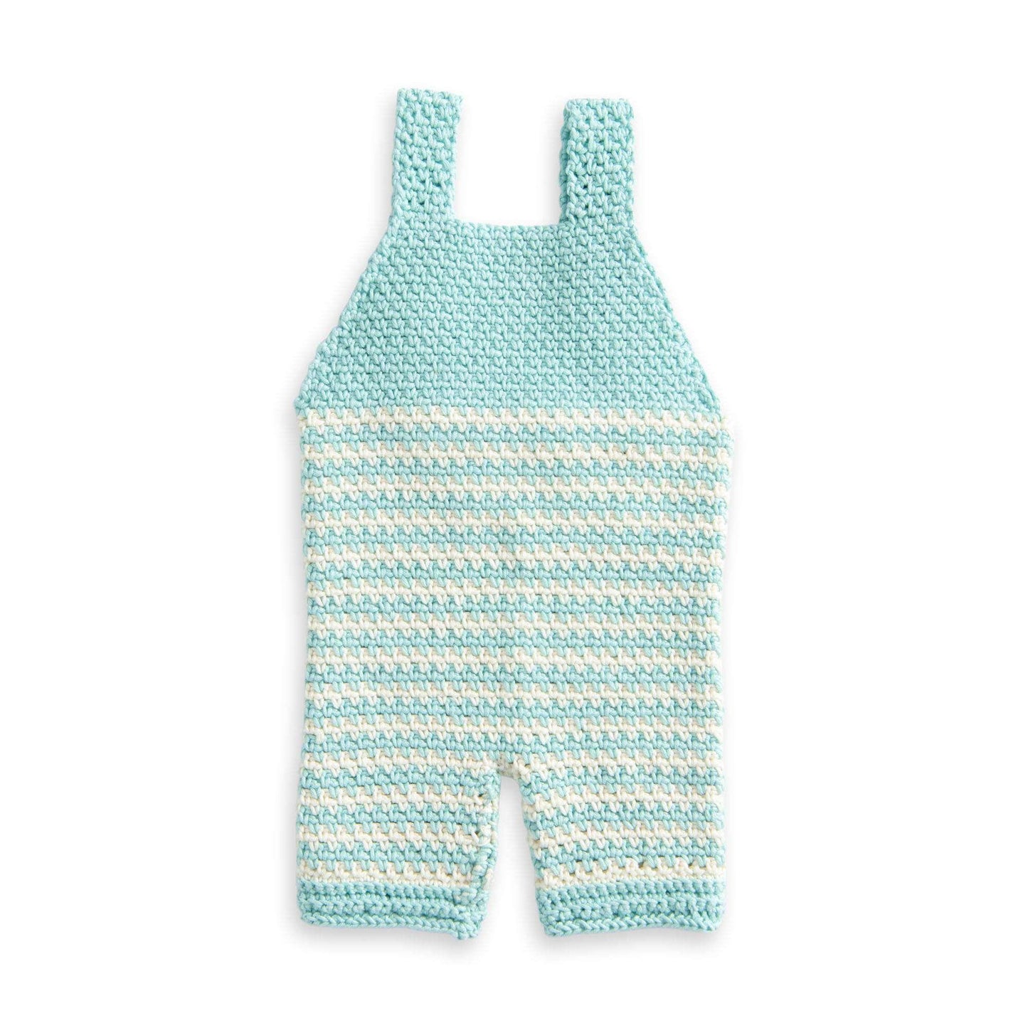 Bernat Crochet Striped Baby Romper