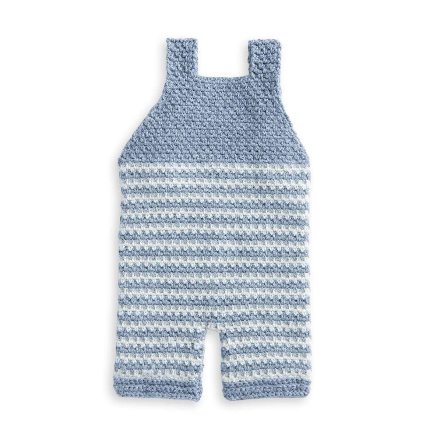 Bernat Crochet Striped Baby Romper