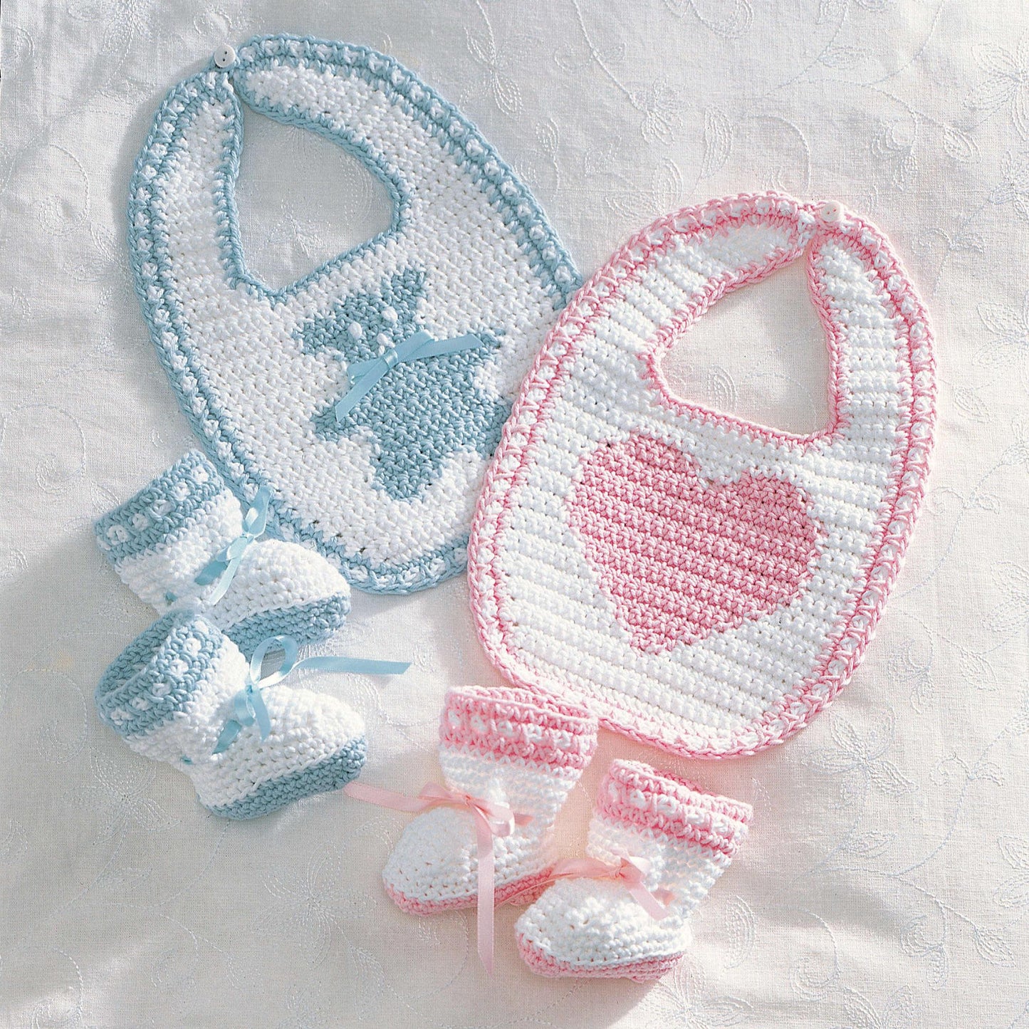 Bernat Crochet Sweetheart Or Teddy Set