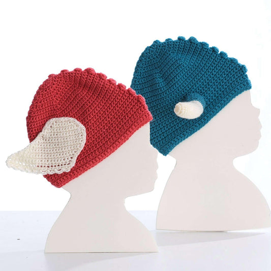 Bernat Crochet Warrior Baby Helmets