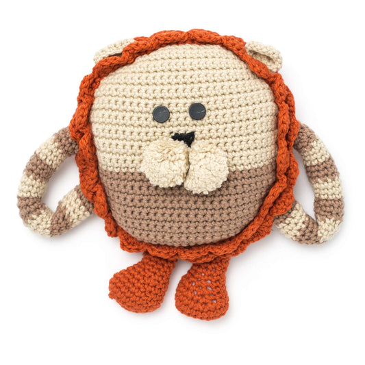 Bernat Crochet Huggable Lion Pillow