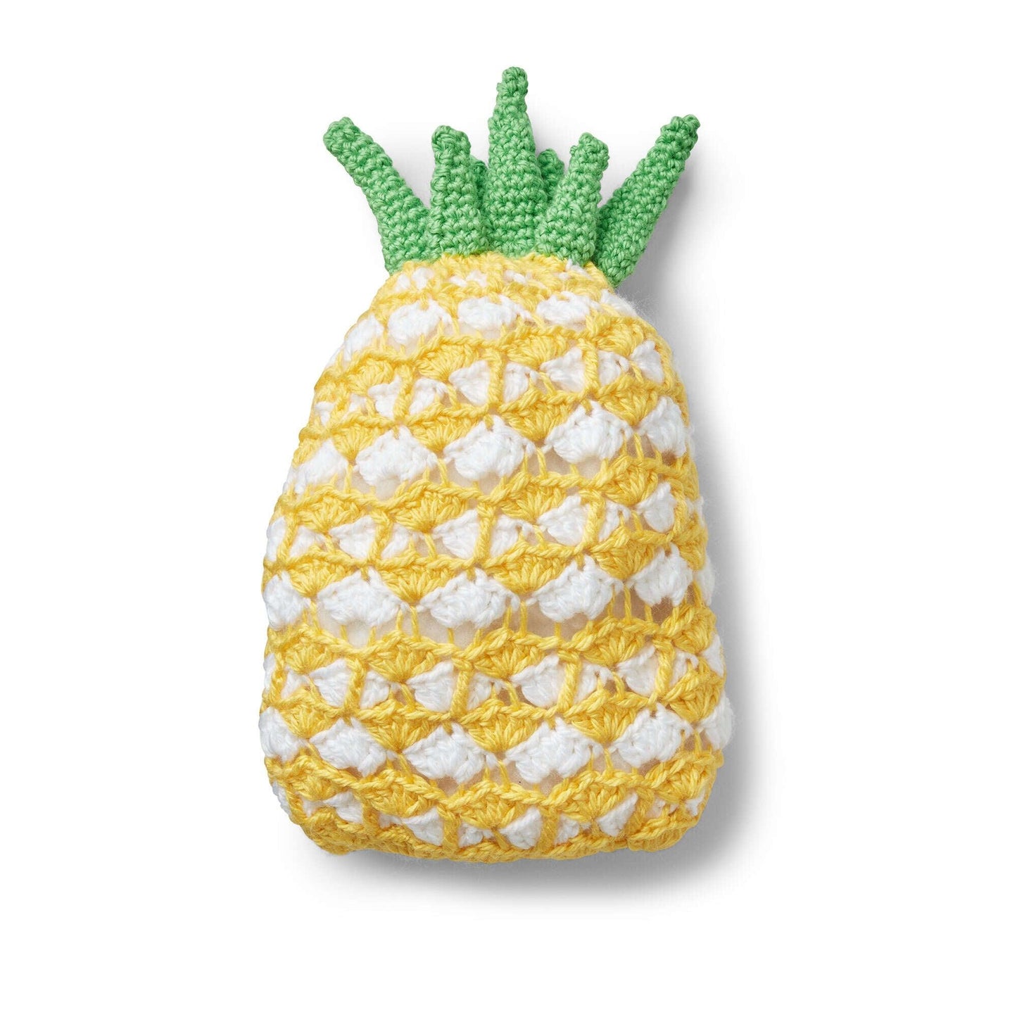 Bernat Juicy Pineapple Crochet Pillow