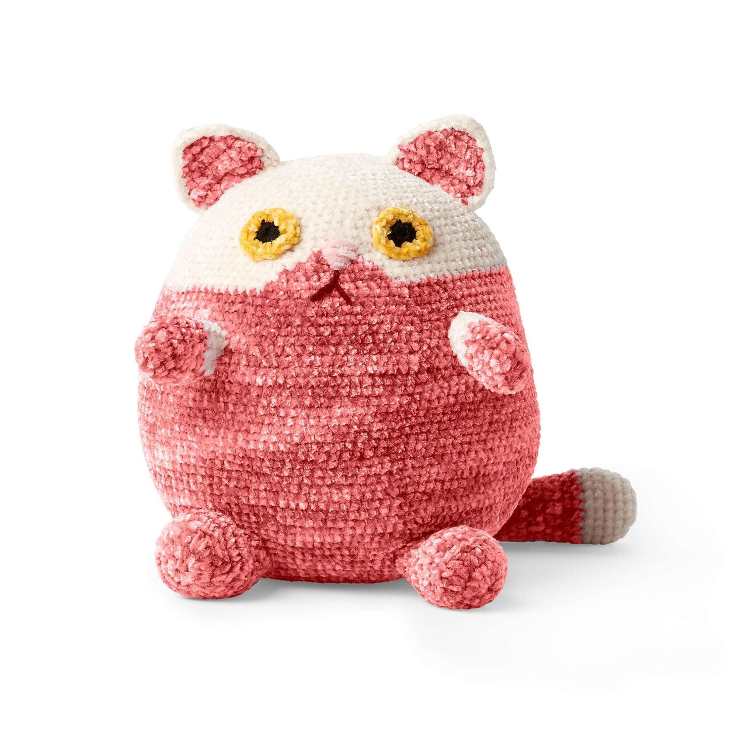 Bernat Fat Cat Crochet Stuffie