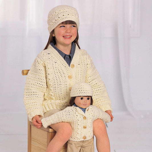 Bernat Crochet Kw Aran Look Set