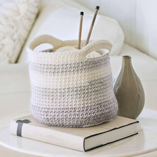 Stitch Club Pop! Bulky Crochet Basket + Tutorial