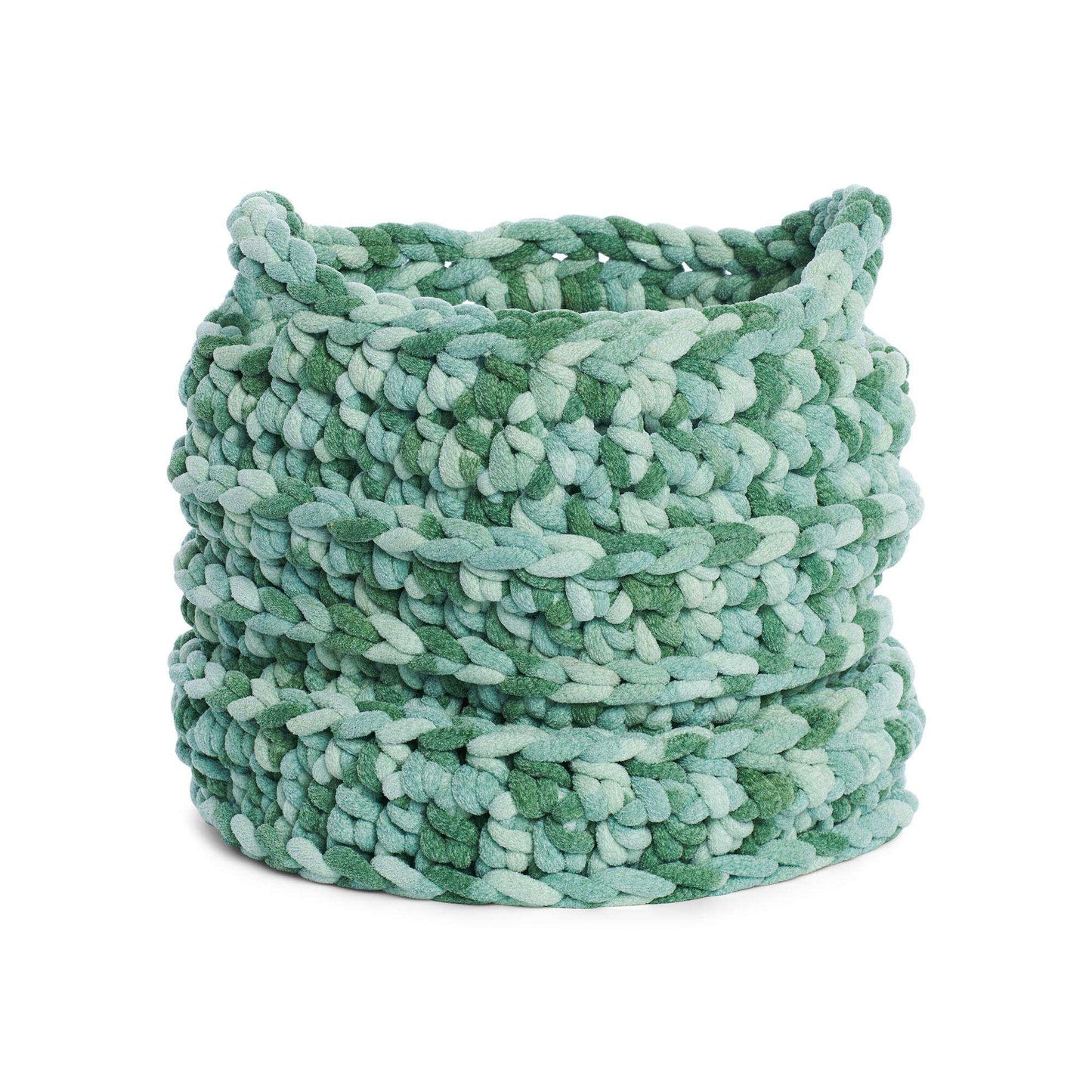 Bernat Crochet Textured Bands Basket