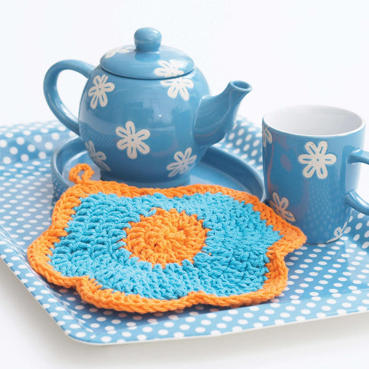 Bernat Crochet Primrose Dishcloth