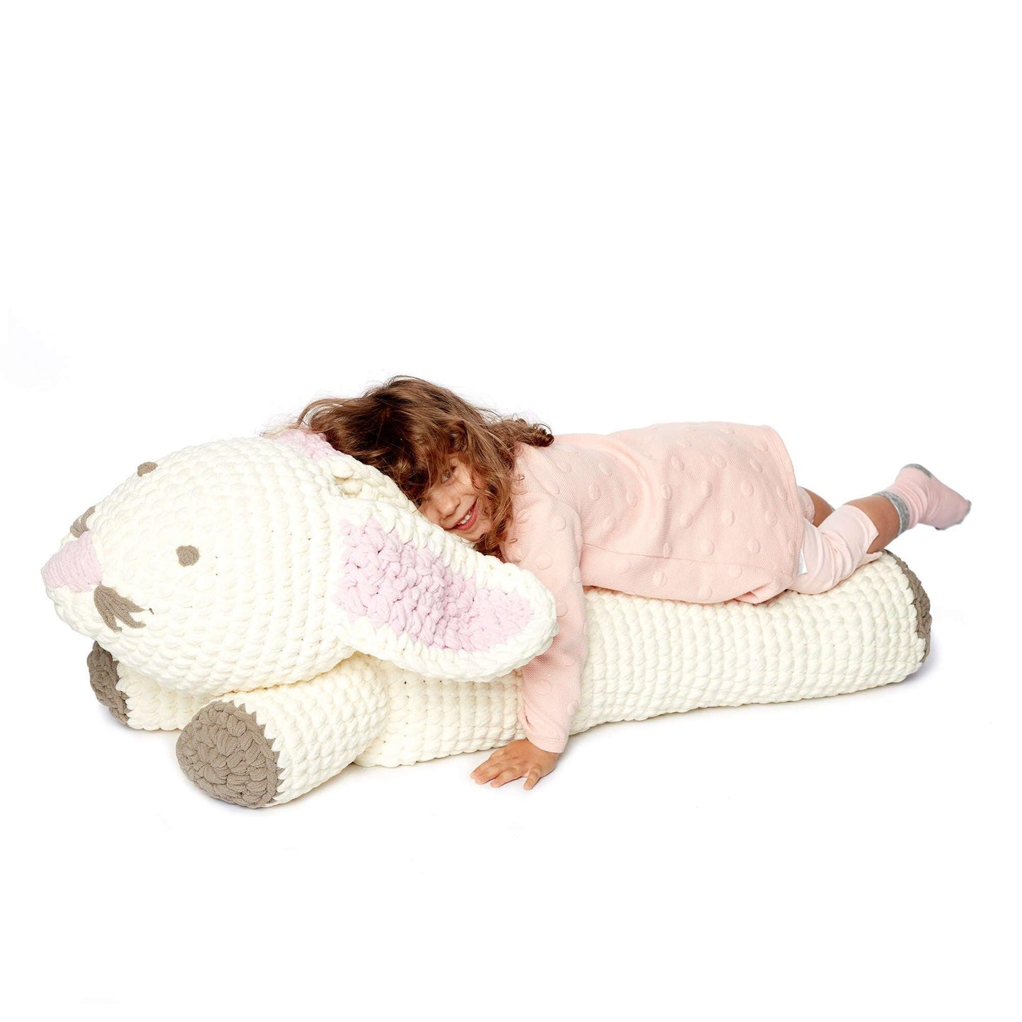 Bernat Crochet Bunny Floor Pillow