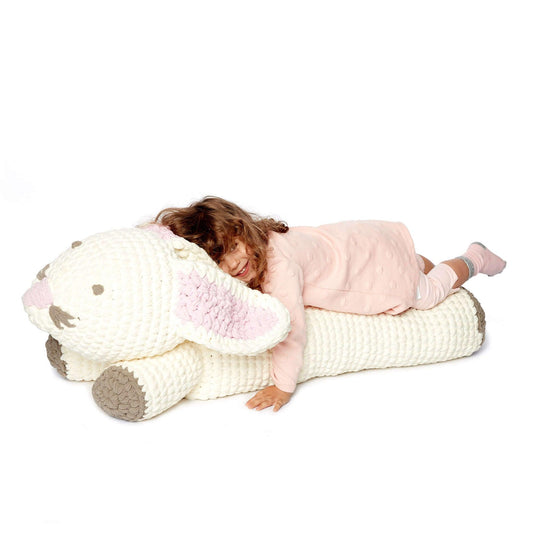 Bernat Crochet Bunny Floor Pillow