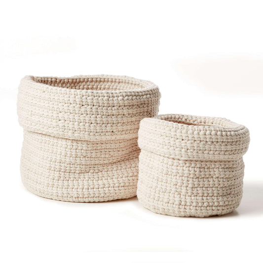 Bernat Slouchy Crochet Plant Holders