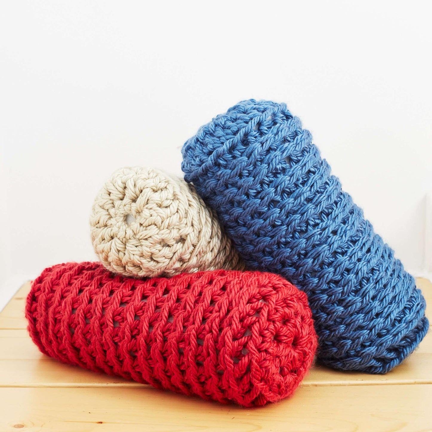 Bernat Crochet Bulky Bolster Pillow