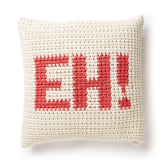 Bernat Crochet Croch-Eh Throw Pillow