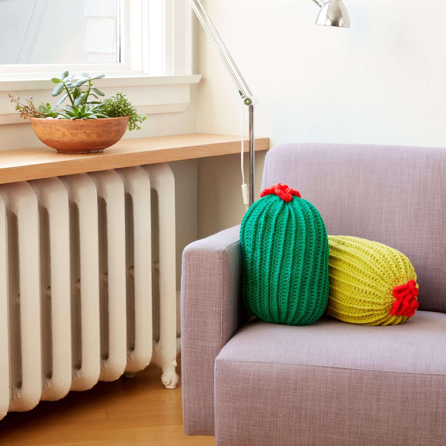 Bernat Crochet Cactus Pillow