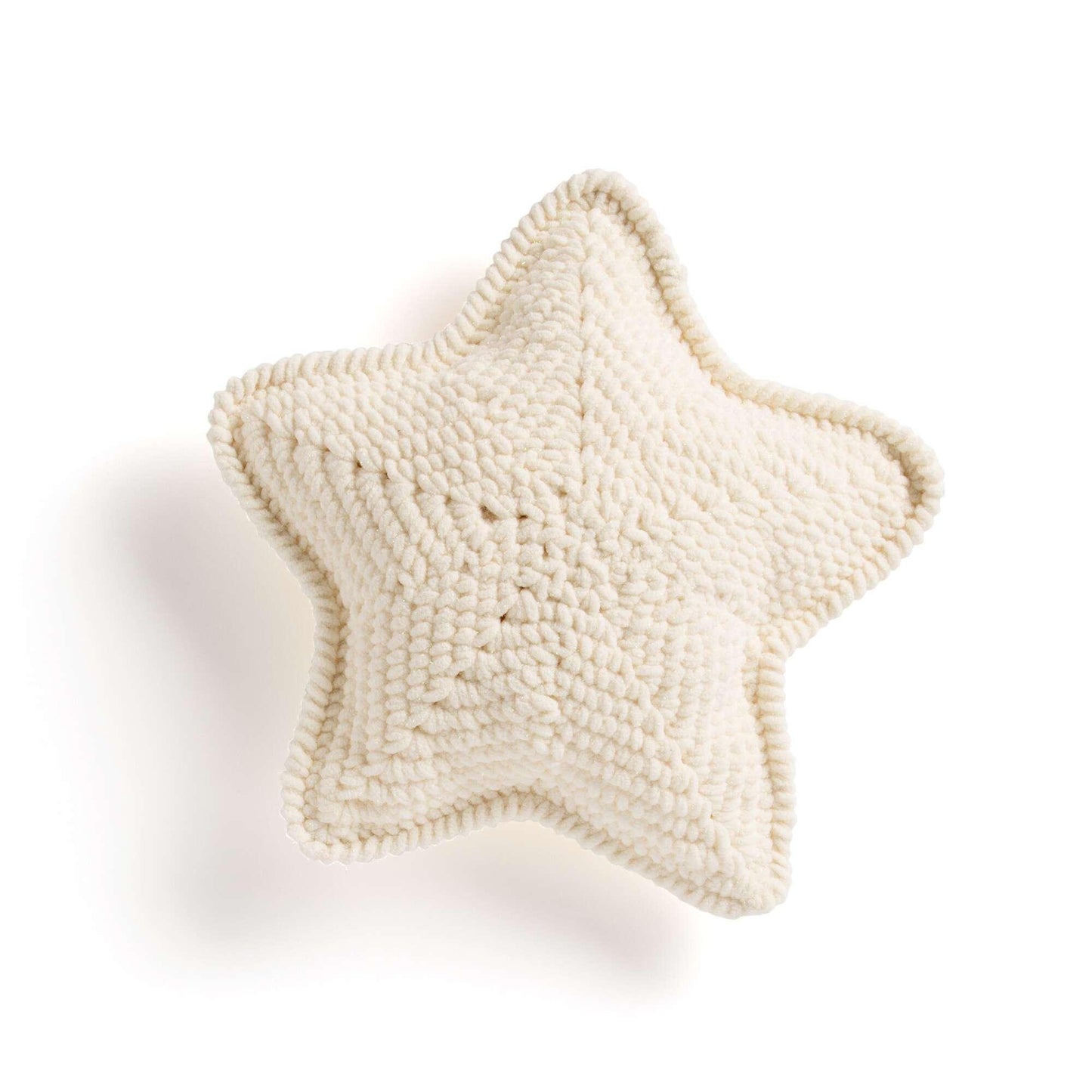 Bernat Crochet Lucky Star Pillow