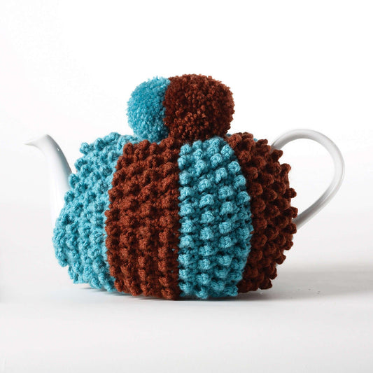 Bernat Crochet Popcorn Tea Cozy