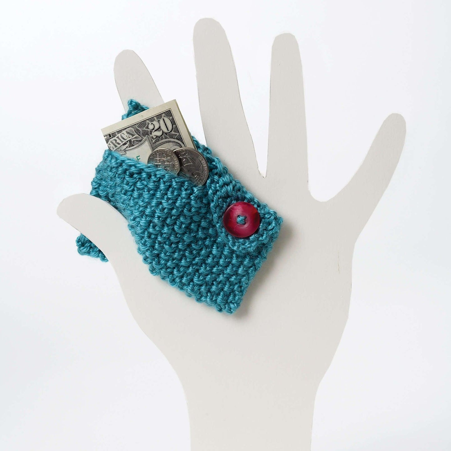 Bernat Knit Coin Purse