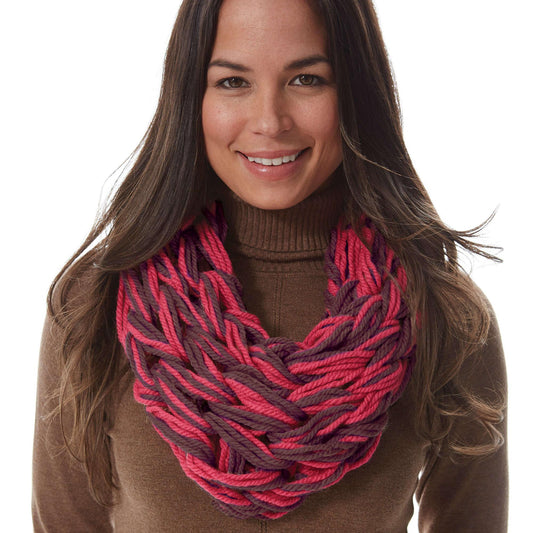 Bernat I-Cord Arm Knit Cowl