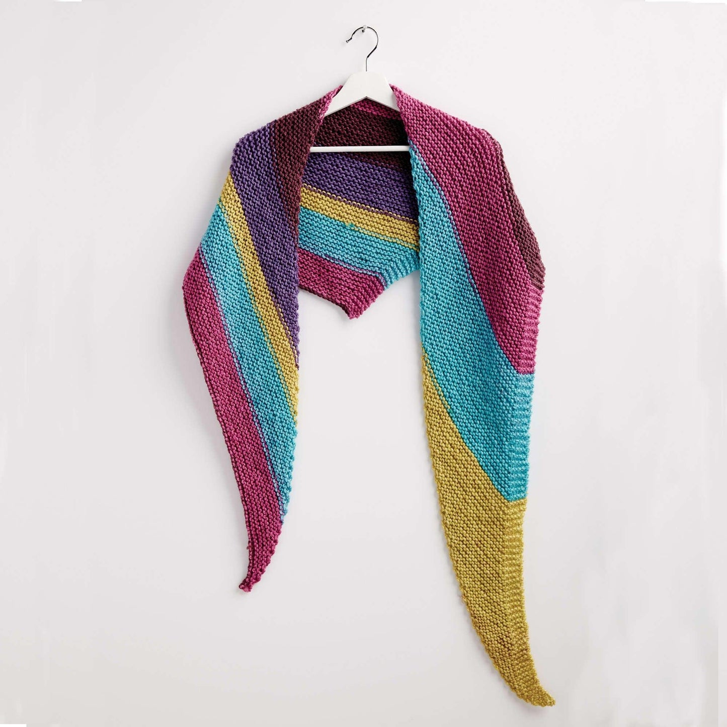 Bernat Knit Triangle Shawl