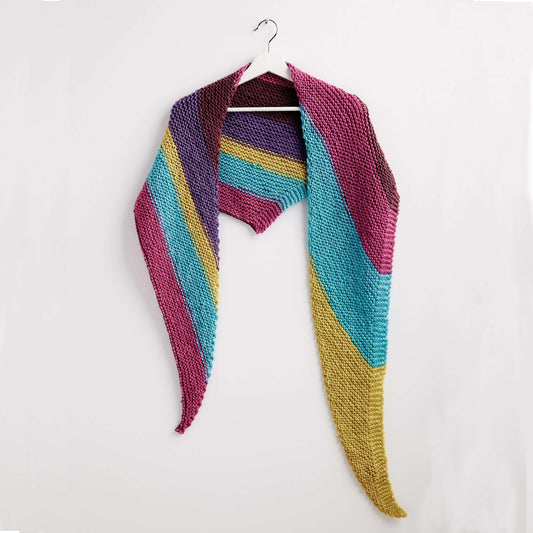 Bernat Knit Triangle Shawl