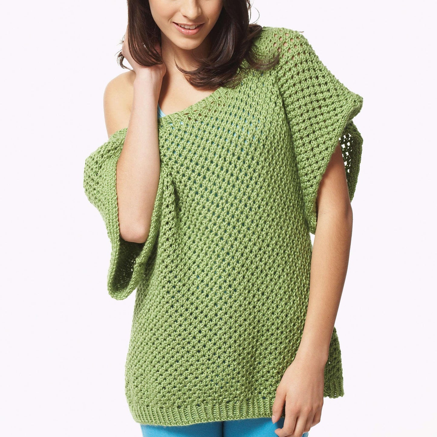 Bernat Knit Mesh Top