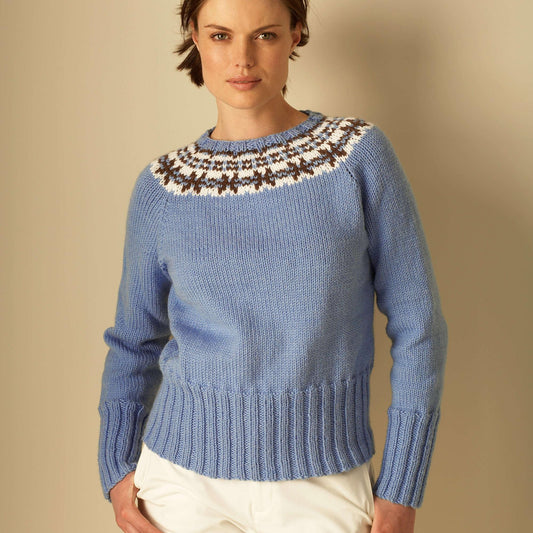 Bernat Knit Natural Elements Fair Isle