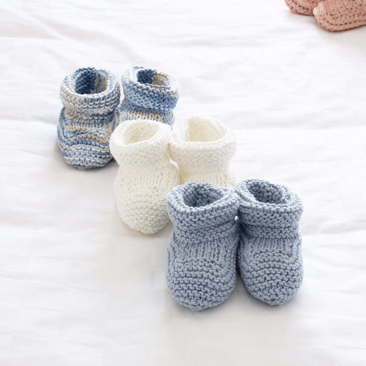 Bernat Knit Booties