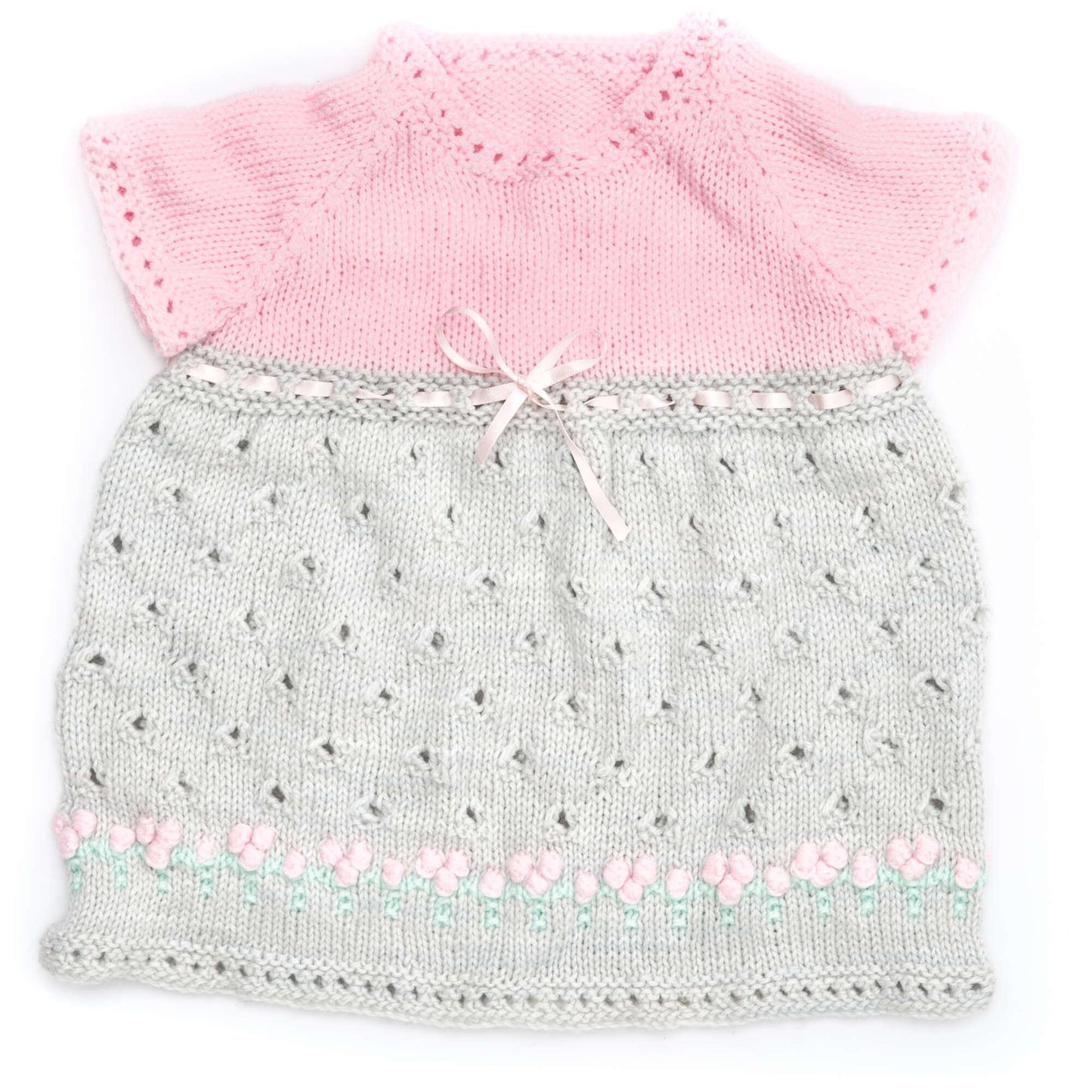 Bernat Knit Cozy Posie Dress